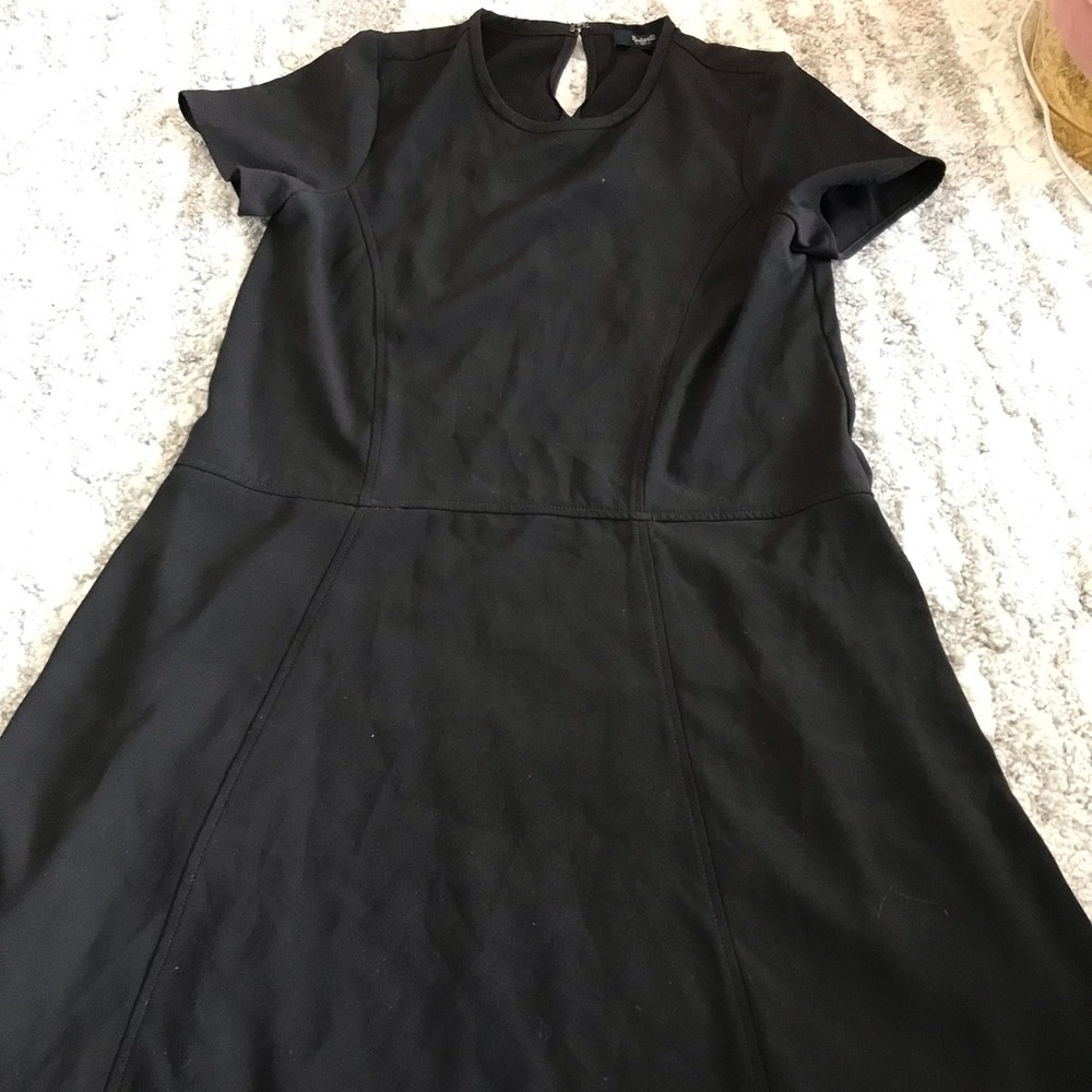 Madewell Black Sz. 6 Drop Waist Dress